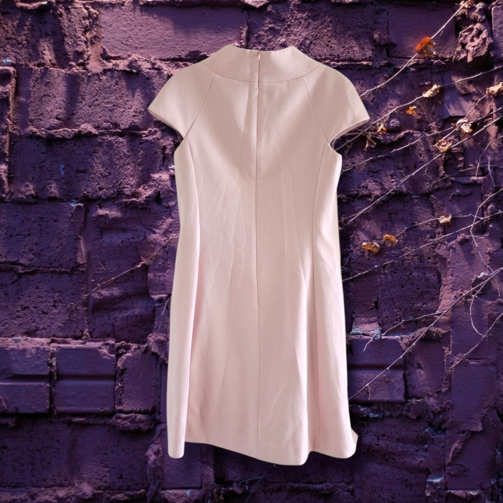 ✨️HP✨️Harper Rose | EUC Classic Cute Mod Pastel Pink Cap Sleeve Dress (SIZE 2) - Picture 2 of 12